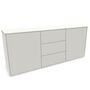 Müller Small Living Sideboard Kombination 5 Aventa von Müller Small Living Weiss