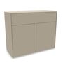 Müller Small Living Sideboard Kombination 3 Aventa von Müller Small Living Steingrau