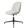 Gubi Meeting Polsterstuhl Beetle Soft von Gubi Height adjustable 4-Star Base, 001 - GUBI Reales