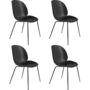 Ungepolsterter Stuhl Beetle im 4er Set von Gubi