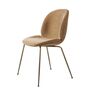 Gubi Polsterstuhl Beetle von Gubi Antique Brass, Belsuede Special FR 003