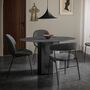 Gubi Gubi Beetle Dining Chair - Front Upholstered - Conic base - Stuhl ohne Armlehne gepolstert