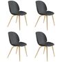 Stuhl Beetle im 4er Set von Gubi