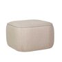 Hübsch  Cube Pouf von Hübsch Beige