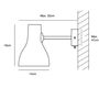 Anglepoise Wandleuchte Type 75 von Anglepoise