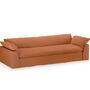 HK Living 4-Sitzer Sofa Nomad von HK Living Corduroy Rib, Dusty Orange