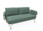EMU 9046 Angel - 2-Sitzer Sofa - 23 Weiss - 600/03 Malediven