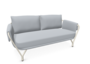 EMU 9046 Angel - 2-Sitzer Sofa - 23 Weiss - 600/16 Silberbirke