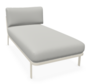 EMU 5037 Cabla - Chaiselongue ohne Armlehnen - 23 Weiss