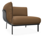 EMU 5039 Cabla - Loungesessel mit linke Armlehne - 900/07 Havannabraun