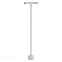 Kave Home Stehlampe Lynor von Kave Home Silber / Weiss Marmor
