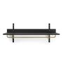 Ferm Living Sector Rack Shelf Esche schwarz / Messing