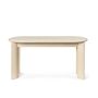 Ferm Living Sitzbank Bevel Bench von ferm living Buche weiss geölt