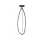 Artemide Deckenleuchte Arrival von Artemide Matt schwarz, H: 130 cm 