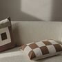 Ferm Living Border Patchwork Cushion B: 50 cm / H: 50 cm