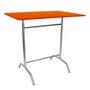 Manufakt Bättig Stehtisch Rechteckig 120 x 70 cm, RAL 2009 Orange