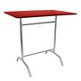 Manufakt Bättig Stehtisch Rechteckig 120 x 70 cm, RAL 3000 Rot