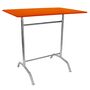 Manufakt Bättig Stehtisch Rechteckig 120 x 80 cm, RAL 2009 Orange