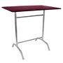 Manufakt Bättig Stehtisch Rechteckig 120 x 80 cm, RAL 4004 Bordeauxviolett