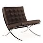 Knoll International Barcelona Relax Sessel Coffee Bean / Volo