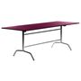 Manufakt Tisch Rechteckig 120x70 von Bättig  Bordeauxviolett 