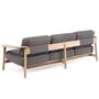 Twins Sofa 3-Sitzer -Teakholz von Emu