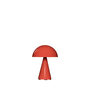Hübsch  Tragbare Tischleuchte Mush von Hübsch Leuchtend Rot
