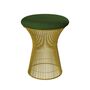 Knoll International Hocker Platner von Knoll International  Hallingdal 960H Bright Green , 18k Gold überzogen