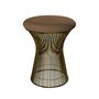 Knoll International Hocker Platner von Knoll International   Tonus 109T Light Brown, Metallische Bronze