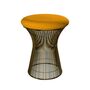 Knoll International Hocker Platner von Knoll International   Tonus 124T Yellow, Metallische Bronze
