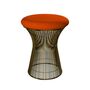 Knoll International Hocker Platner von Knoll International   Tonus 125T Orange , Metallische Bronze