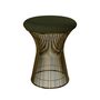 Knoll International Hocker Platner von Knoll International   Tonus 131T Dark Olive , Metallische Bronze