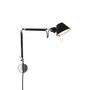 Artemide Body Tolomeo Micro Parete von Artemide Schwarz