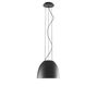 Artemide Pendelleuchte Nur Mini LED von Artemide  Hellrosa RAL 3015, Weiss / Weiss, inkl. LED, Anthrazit - grau