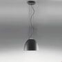 Artemide Pendelleuchte Nur Mini LED von Artemide  Hellrosa RAL 3015, Weiss / Weiss, inkl. LED, Anthrazit - grau-1