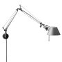 Artemide Body Tolomeo Mini LED von Artemide  3000K, mit Body aluminium und Wandbefestigung