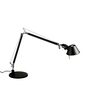 Artemide Body Tolomeo Mini Tavolo von Artemide Weiss / Weiss, Schwarz