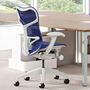 Herman CPH Bürostuhl Mirra 2 von Herman Miller Ultramarine Blau, Alpine
