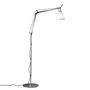 Artemide Body Tolomeo Basculante von Artemide  Weiss / Weiss, Seidensatin