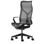 Herman CPH Bürostuhl Cosm von Herman Miller Graphit, Gross - 1311 mm, Höhenfixiert
