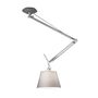 Artemide Body Tolomeo Pendelleuchte Decentrata von Artemide  Aluminium