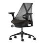 Herman CPH Bürostuhl Sayl von Herman Miller Blazer Schwarz, Schwarz Standard, Armlehne - Komplett Einstellbar / Rückenstütze - Verstellbare Lordosenstütze
