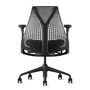 Herman CPH Bürostuhl Sayl von Herman Miller Blazer Schwarz, Schwarz Standard, Armlehne - Komplett Einstellbar / Rückenstütze - Kein zusätzlicher Support
