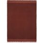 Ferm Living Decke Weaver von Ferm Living  Red Brown