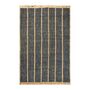 Ferm Living Teppich Athens Stripes von Ferm Living Natural / Ink Blue, Medium - L: 240  cm / B: 170 cm 