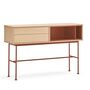Teulat Teulat Yoko - Konsolentisch Eiche / Brick