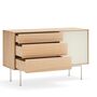 Teulat Teulat Yoko - Sideboard 1D Eiche / Cream
