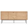 Teulat Teulat Yoko - Sideboard 2D Eiche / Anthrazit Grau