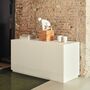 Teulat Teulat Doric - Sideboard 3D Weiss Innen Creme