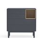 Teulat Teulat Corvo - Sideboard 4D Dunkel Anthrazit